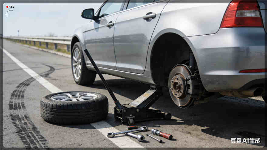 水磨沟区流动补胎电话【案例】